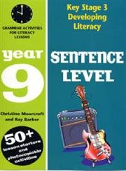 Stock image for Sentence Level Year 9 Grammar Activities for Literacy Lessons Developing Literacy for sale by PBShop.store US