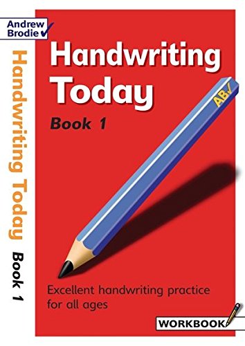 Stock image for Handwriting Today. Book 1 Workbook for sale by Blackwell's