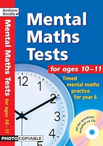9780713673104: Mental Maths Tests for ages 10-11: Timed Mental Maths Tests for Year 6