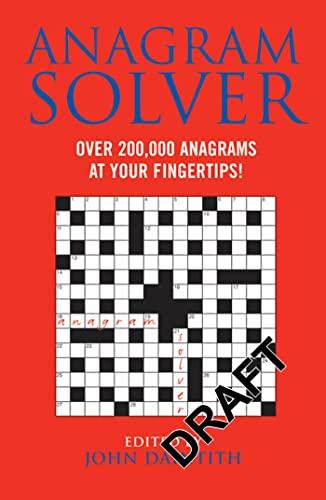 9780713675108: Anagram Solver