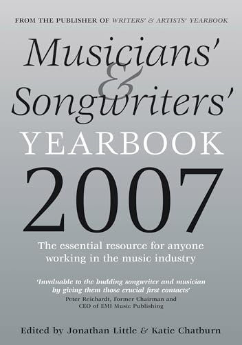 Imagen de archivo de Musicians' and Songwriters' Yearbook 2007 a la venta por AwesomeBooks