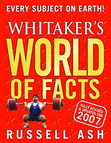 Beispielbild fr Whitaker's World of Facts zum Verkauf von medimops