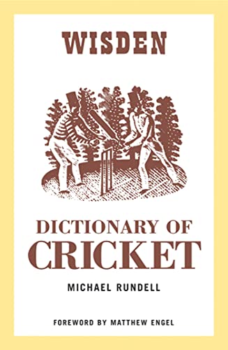 Stock image for The Wisden Dictionary of Cricket for sale by Chiron Media