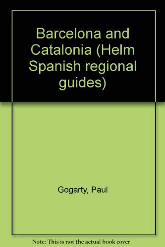 Stock image for Barcelona and Catalonia (Helm Spanish regional guides) for sale by WorldofBooks