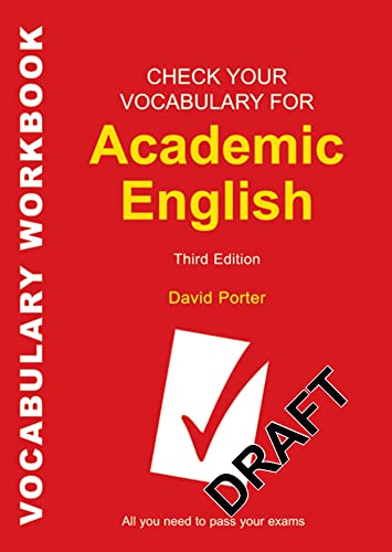 9780713682854: Check Your Vocabulary for Academic English: All you need to pass your exams