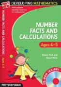 Beispielbild fr Number Facts and Calculations: Ages 4-5 (100% New Developing Mathematics) zum Verkauf von WorldofBooks
