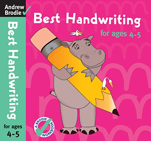 Imagen de archivo de Best Handwriting for ages 4-5 a la venta por WorldofBooks