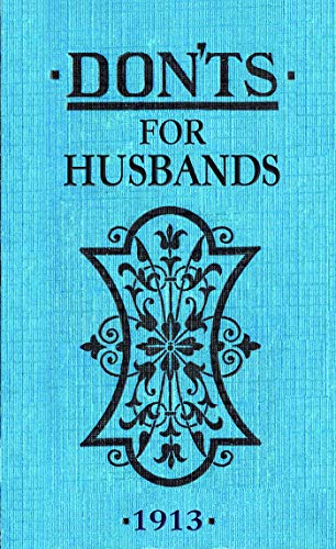 Imagen de archivo de Don'ts for Husbands a la venta por Blackwell's