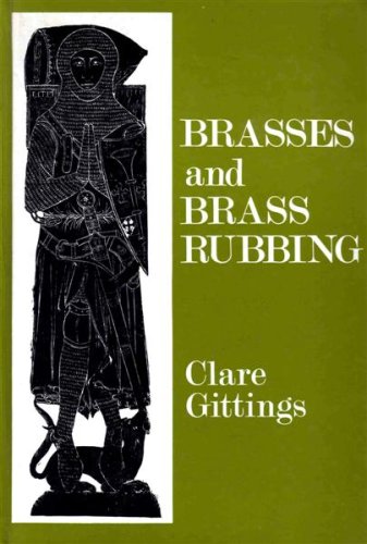 Beispielbild fr Brasses and Brass Rubbing zum Verkauf von UHR Books