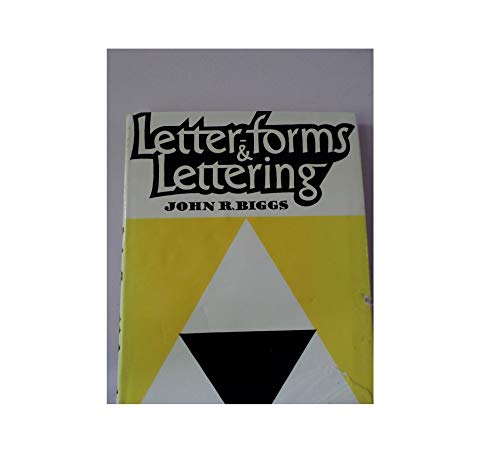 Imagen de archivo de Letter Forms & Lettering a la venta por Chequamegon Books