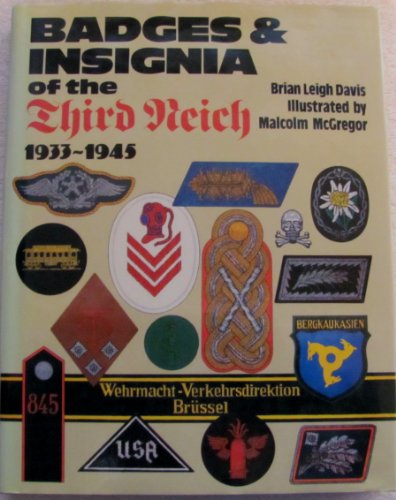 9780713711301: Badges and Insignia of the Third Reich, 1933-45