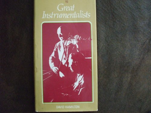 Immagine stock per Listener's Guide to Great Instrumentalists