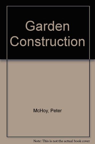 Beispielbild fr Garden Construction zum Verkauf von RIVERLEE BOOKS