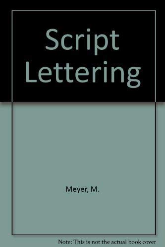 9780713714357: Script Lettering