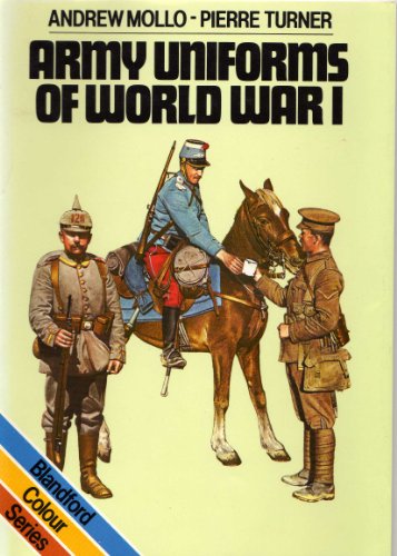 Beispielbild fr Army Uniforms of World War I: European and United States Armies and Aviation Services (Blandford Colour Series) zum Verkauf von Your Online Bookstore