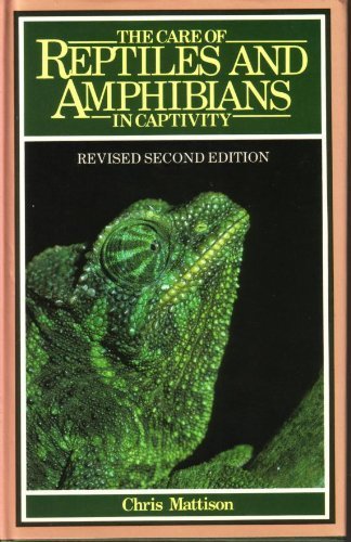Imagen de archivo de The Care of Reptiles and Amphibians in Captivity a la venta por Antiquarius Booksellers