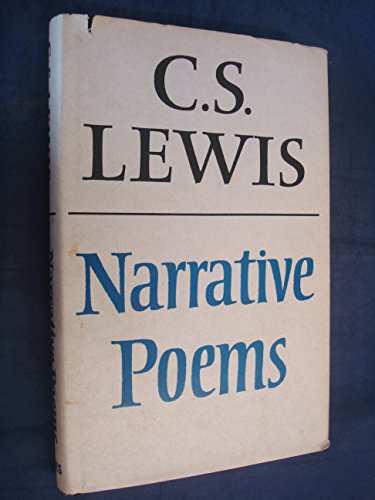 Imagen de archivo de Narrative Poems C. S. Lewis and Walter Hooper a la venta por Twice Sold Tales