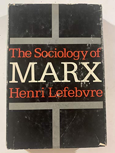 Stock image for Sociology of Marx for sale by Better World Books