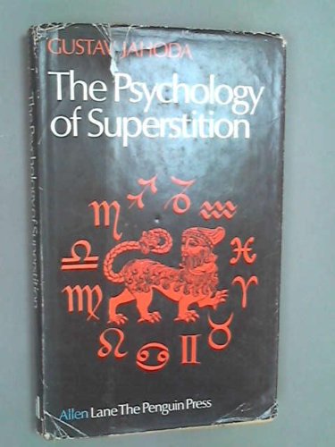Beispielbild fr The Psychology of Superstition. zum Verkauf von Antiquariaat Schot