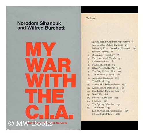 9780713904499: My war with the CIA: Cambodia's fight for survival (Pelican books)