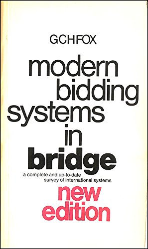 Stock image for Modern Bidding Systems in Bridge for sale by Bahamut Media