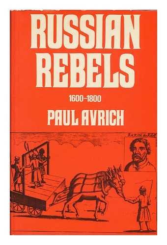 Beispielbild fr Russian rebels 1600-1800 zum Verkauf von Books From California