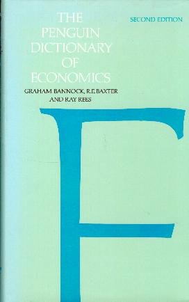 Beispielbild fr The Penguin Dictionary of Economics zum Verkauf von AwesomeBooks