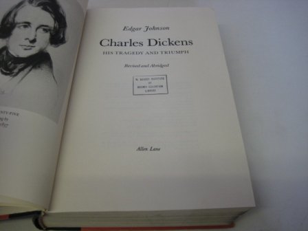 Charles Dickens (9780713910643) by Edgar Johnson