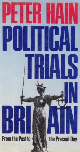 Stock image for Political Trials in Britain for sale by Better World Books: West