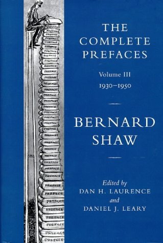 Stock image for The Complete Prefaces,Volume.3: 1930-1950: v. 3 for sale by WorldofBooks