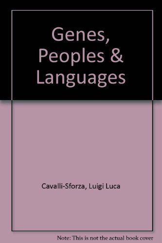 9780713995503: Genes, Peoples, And Languages