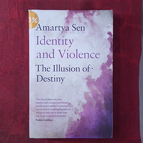 9780713999389: Identity and Violence: The Illusion of Destiny