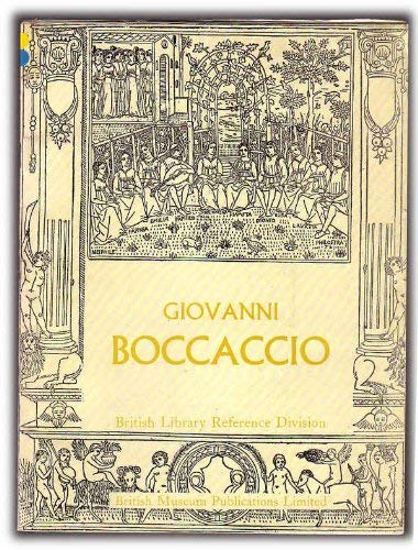 Beispielbild fr Giovanni Boccaccio, 1313-75 zum Verkauf von medimops