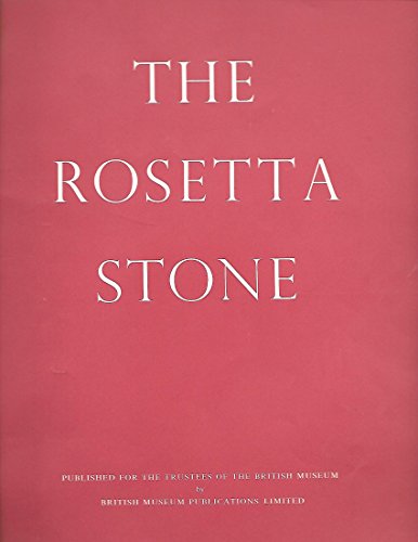 Imagen de archivo de The Rosetta Stone a la venta por Ryde Bookshop Ltd