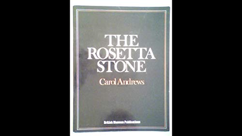 9780714109312: The Rosetta Stone 1st ed. /anglais