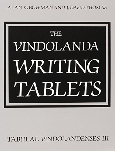 9780714122496: The Vindolanda Writing Tablets: (Tabulae Vindolandenses) Volume III