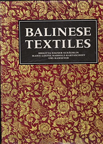 9780714125053: Balinese Textiles