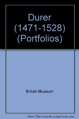 DURER (1471-1528) PORTFOLIO /ANGLAIS (9780714191058) by The British Museum