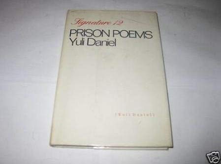 9780714507897: Prison poems, (Signature series, 12)