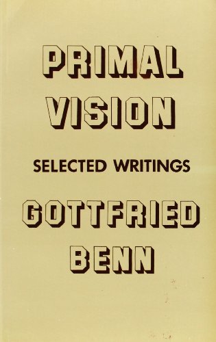 Imagen de archivo de Primal Vision: Selected Writings a la venta por Blackwell's