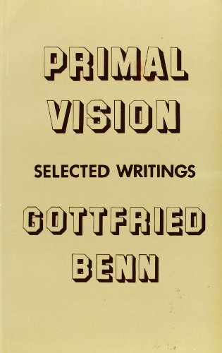 Stock image for Primal Vision: Selected Writings for sale by Blackwell's