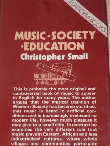 Stock image for Music, Society, Education for sale by Anybook.com