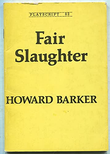 Stock image for Fair Slaughter for sale by Syber's Books