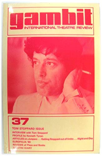 Stock image for Gambit. International Drama Review. Tom Stoppard Issue, No 37. for sale by Library House Internet Sales