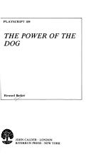 Stock image for The Power of the Dog (Playscripts) for sale by Magus Books Seattle
