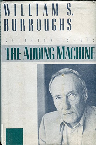 Stock image for The Adding Machine: Collected Essays for sale by Anybook.com