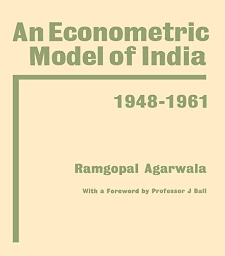 Stock image for An Econometric Model of India, 1948-1961 for sale by Anybook.com