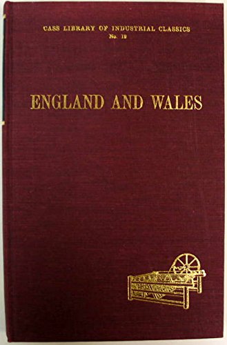 Stock image for England and Wales (Library of Industrial Classics, No. 19) for sale by Zubal-Books, Since 1961