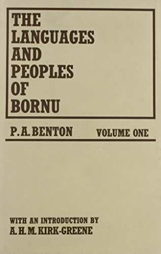 Imagen de archivo de The Languages and People of Bornu : Volume 1 a la venta por J J Basset Books, bassettbooks, bookfarm.co.uk