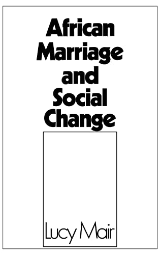 Stock image for African Marriage and Social Change for sale by Anybook.com